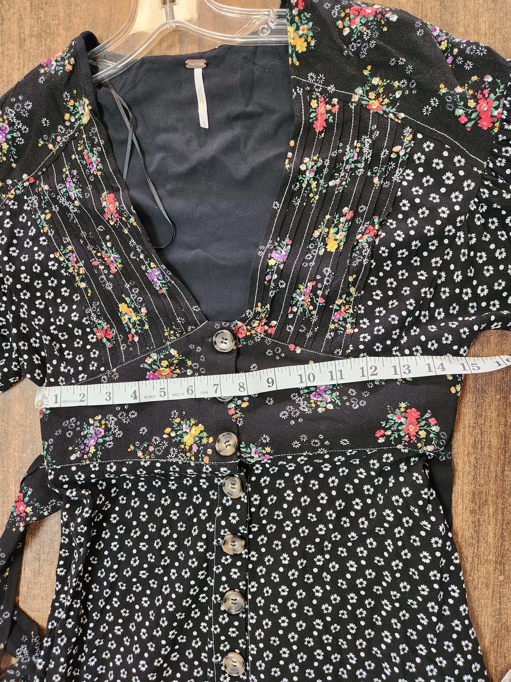 Free People Wonderland Printed Mini Dress Size S